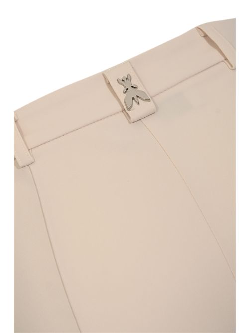 Pantaloni slim in crêpe stretch Warm Ivory Patrizia Pepe | 8P0781 A6F5W409